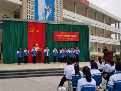 Sinh hoạt ngoại khóa tháng 11/2018