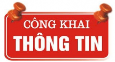 CÔNG KHAI KHÔNG TIN