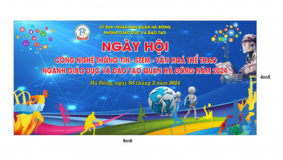 NGÀY HỘI CNTT - STEM - VĂN HOÁ THỂ THAO NGÀNH GD VÀ ĐT QUẬN HÀ ĐÔNG NĂM 2024