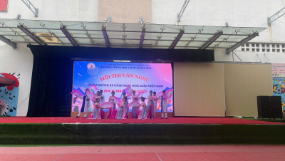 CHUỖI HOẠT ĐỒNG CHÀO MỪNG KỈ NIỆM 43 NĂM NGÀY NHÀ GIÁO VIỆT NAM 20/11