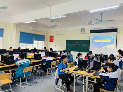 VÒNG SƠ KHẢO CẤP TRƯỜNG "CUỘC THI TÀI NĂNG TIN HỌC TRẺ QUỐC TẾ" DO SGD HÀ NỘI PHỐI VỚI VỚI IIG VIỆT NAM TỔ CHỨC