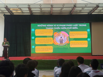 TĂNG CƯỜNG GIÁO DỤC PHÁP LUẬT CHO HỌC SINH DƯỚI SỰ PHỐI HỢP CỦA CÔNG AN PHƯỜNG DƯƠNG NỘI