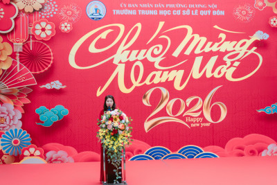 HỘI CHỢ XUÂN BÍNH NGỌ 2026 CỦA THẦY VÀ TRÒ TRƯỜNG THCS LÊ QUÝ ĐÔN