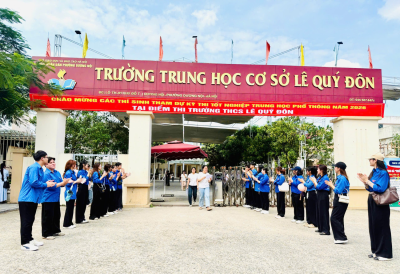 ĐIỂM THI THCS LÊ QUÝ ĐÔN HOÀN THÀNH CÔNG TÁC LÀM THỦ TỤC DỰ THI TRONG KỲ THI TỐT NGHIỆP THPT NĂM 2026