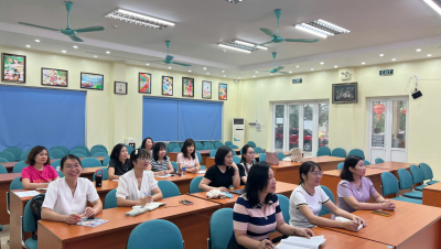 TẬP HUẤN SGK TRƯỚC THỀM NĂM HỌC MỚI 2026 - 2027