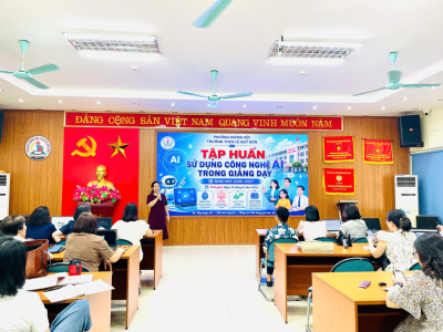 CHUYÊN ĐỀ ỨNG DỤNG CÔNG NGHỆ AI TRONG GIẢNG DẠY
