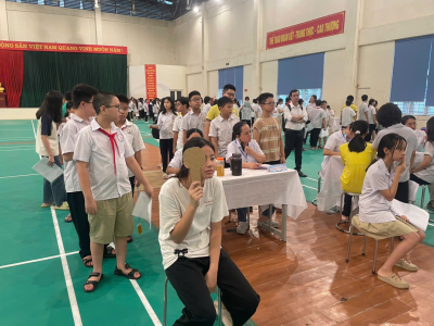 KHÁM SỨC KHỎE ĐỊNH KÌ – HÀNH TRANG THỂ LỰC VỮNG VÀNG TRƯỚC THỀM NĂM HỌC MỚI