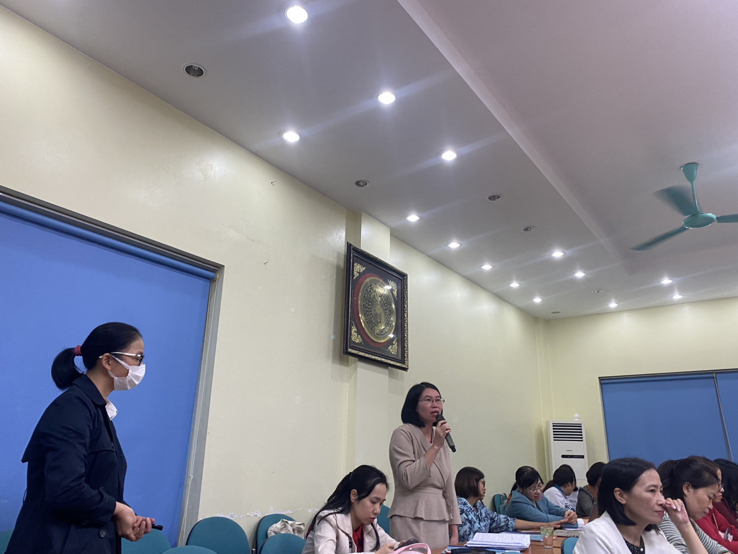 Thảo luận tâp huấn dinh dưỡng