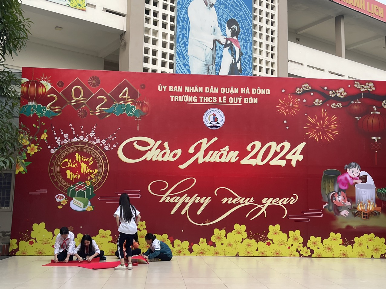 CÔNG TÁC CHUẨN BỊ HỘI CHỢ XUÂN 2024