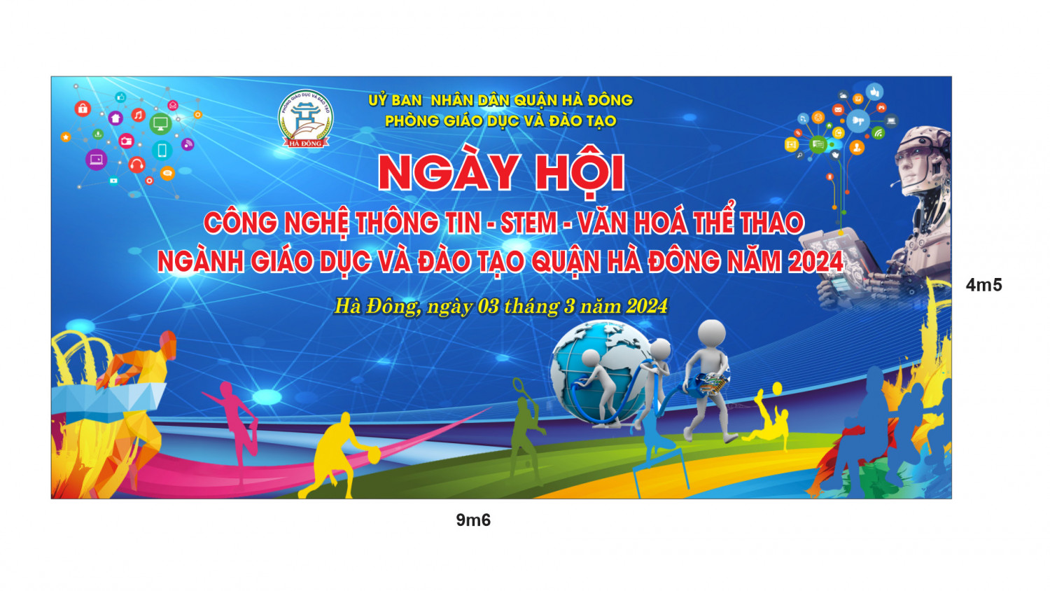NGÀY HỘI CNTT - STEM - VĂN HOÁ THỂ THAO NGÀNH GD VÀ ĐT QUẬN HÀ ĐÔNG NĂM 2024