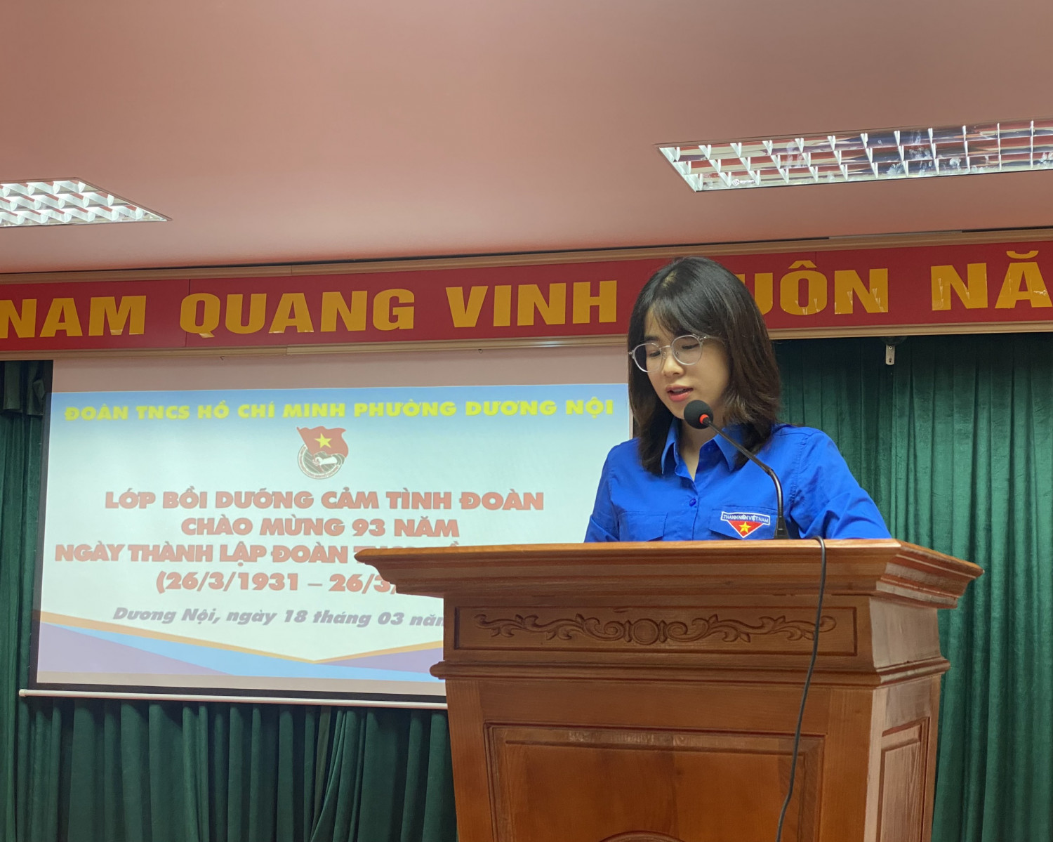 LỚP CẢM TÌNH ĐOÀN NĂM HỌC 2023 - 2024