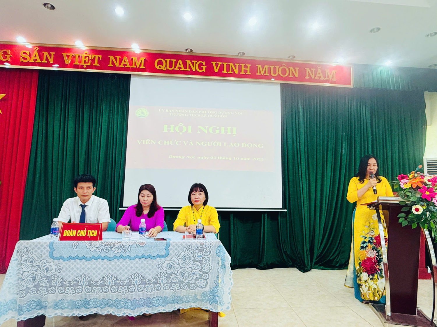 HỘI NGHỊ CÁN BỘ CÔNG CHỨC, VIÊN CHỨC, NGƯỜI LAO ĐỘNG NĂM HỌC 2025 - 2026