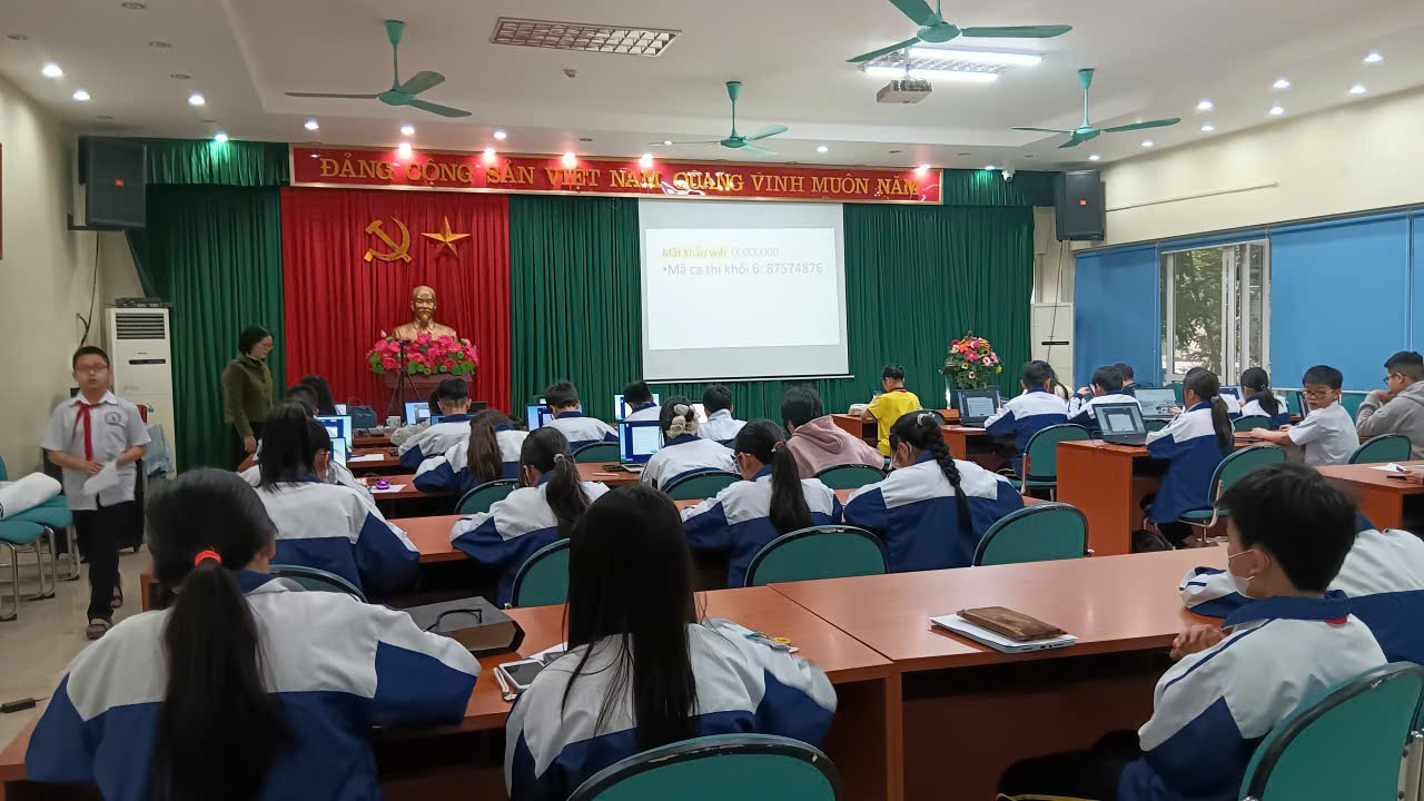 TỔ CHỨC VÒNG THI CHUNG KẾT VIOEDU CẤP TRƯỜNG NĂM HỌC 2025 - 2026