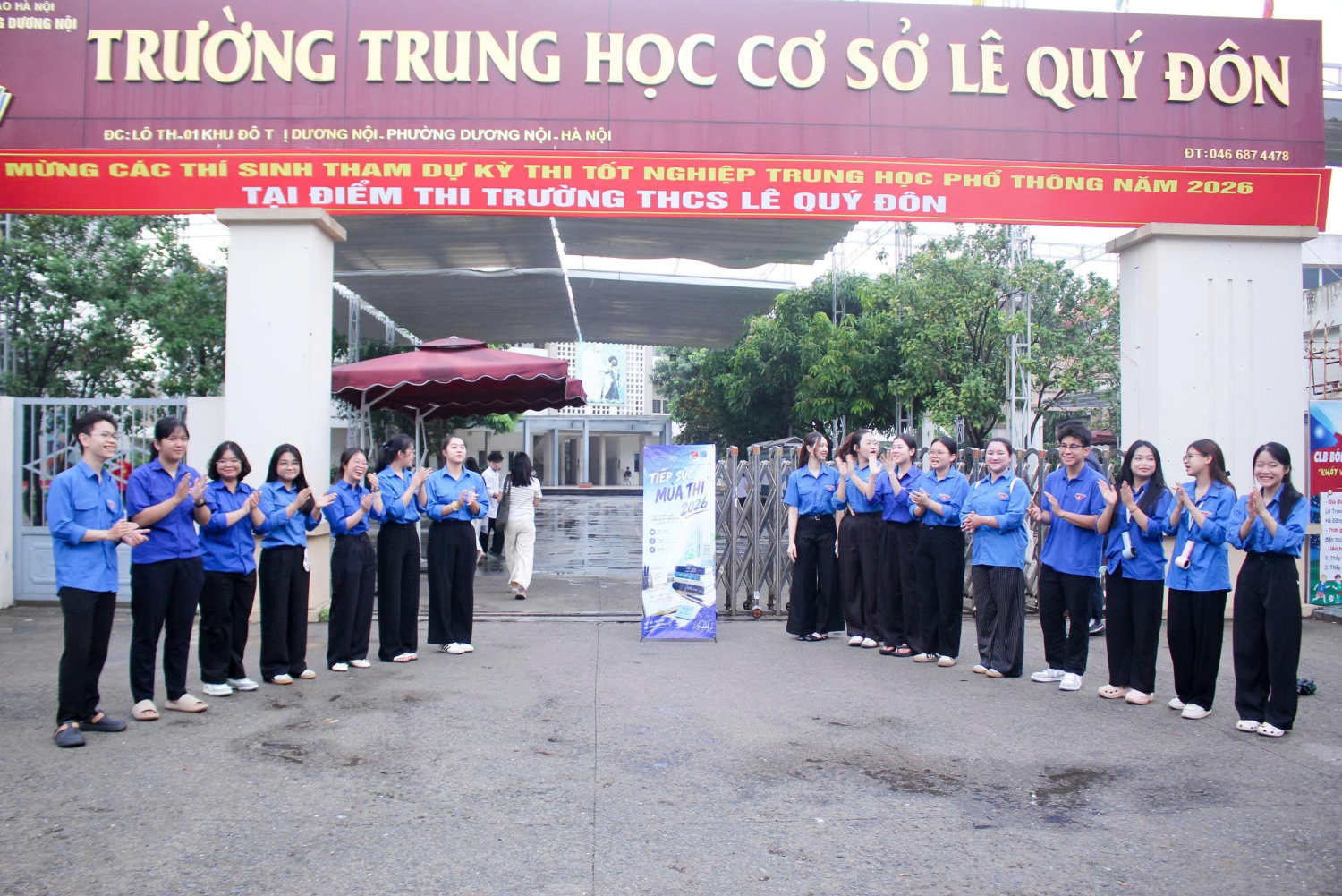 CHÍNH THỨC KHÉP LẠI KÌ THI THPT QUỐC GIA 2026 TẠI ĐIỂM THI THCS LÊ QUÝ ĐÔN